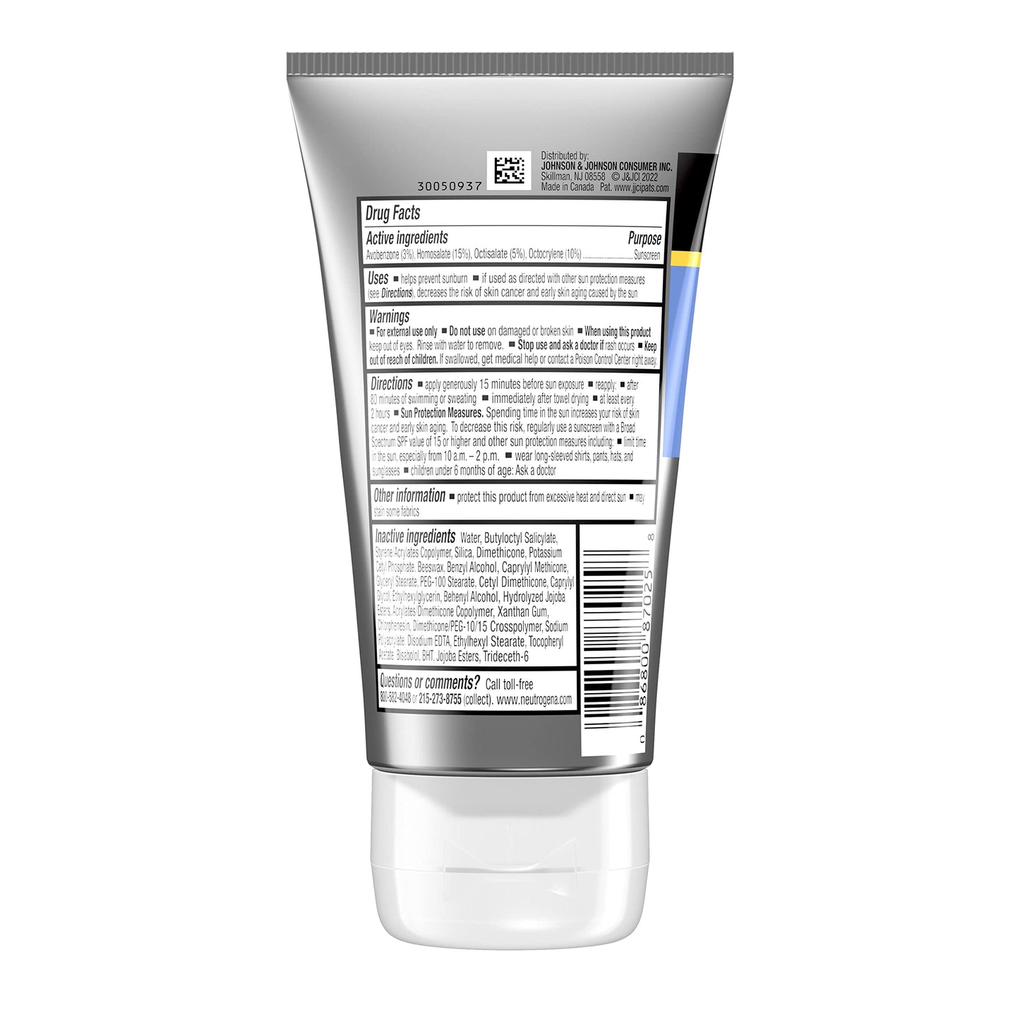 Neutrogena Sport Face Sunscreen SPF 70+, Oil-Free, 2.5 fl oz, Sweat & Water-Resistant, Broad-Spectrum UVA/UVB, Nourish & Restore Skin Balance, Oxybenzone Free Sunscreen For Face