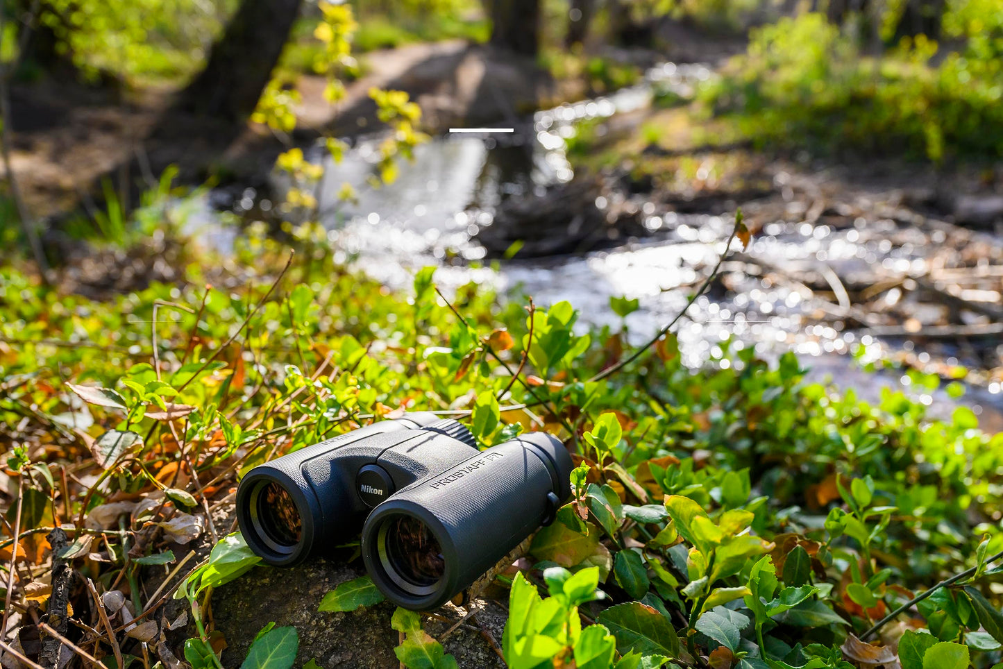 PROSTAFF P7 10x30 (16771) Black Binoculars Bundle with Lens Pen and Cleaning Cloth, Compact Binoculars for Adults for Hunting, Bird Watching, and Hiking Essentials, Zoom