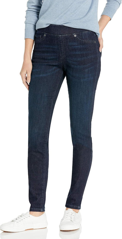 Amazon Essentials Women's Mid-Rise Stretch Pull-On Jegging - Discontinued Colors