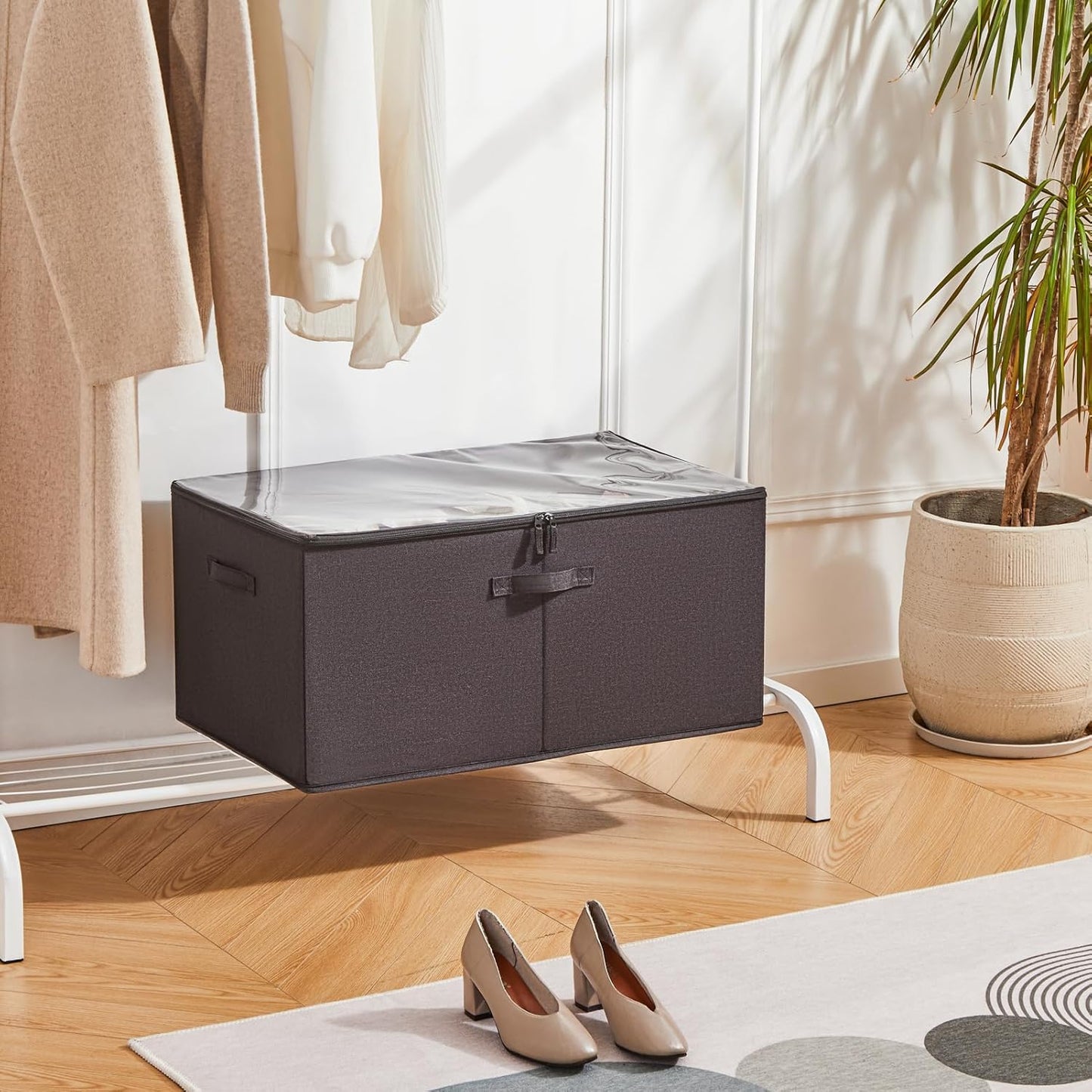 Berdeng Closet, 20 Shoe Storage Organizer for Shoe Box Organizer, Space Saving Foldable Shoe Rack, Shoe Storage Cabinet