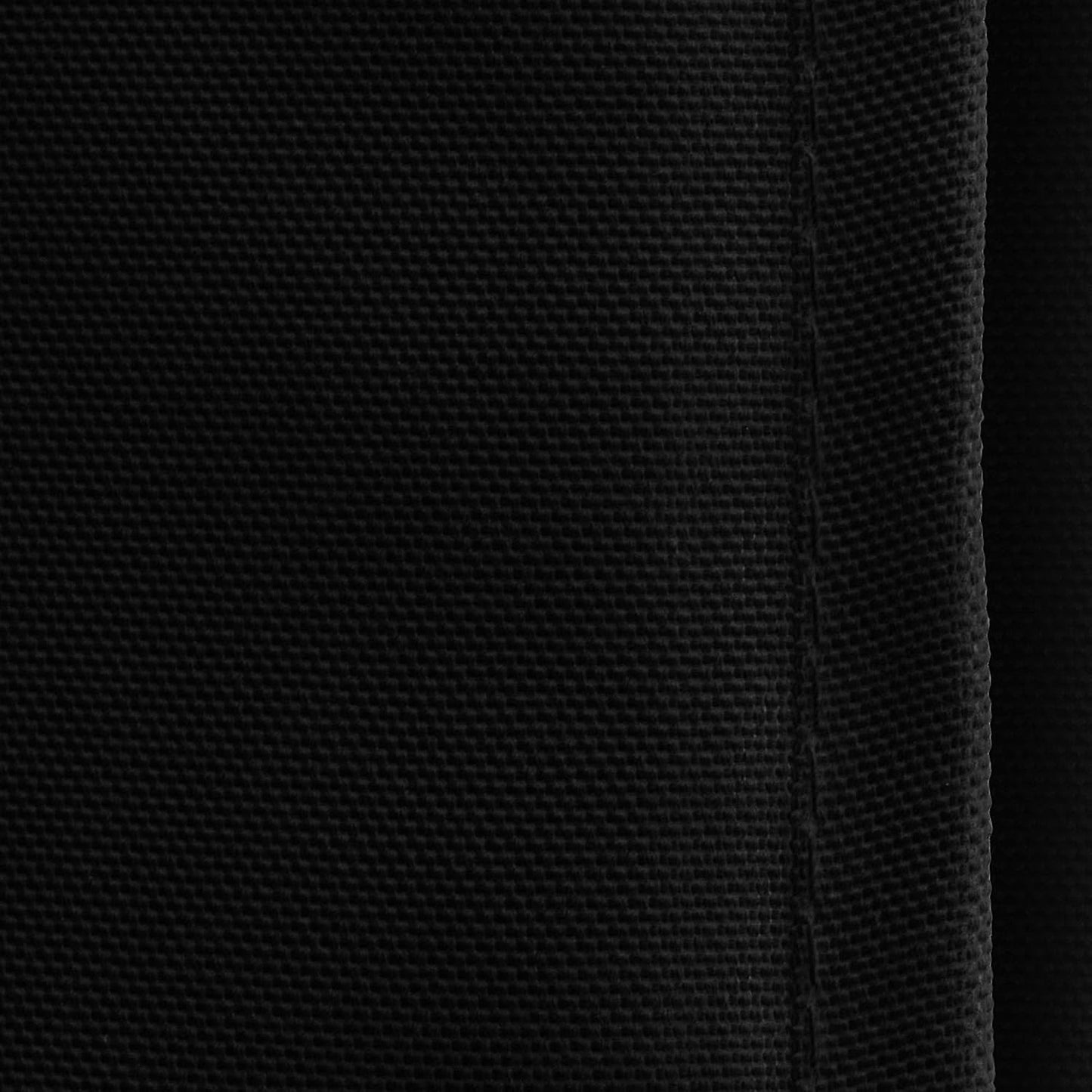 Lann's Linens 90" Round Premium Tablecloth - Black Polyester Fabric for Wedding/Banquet