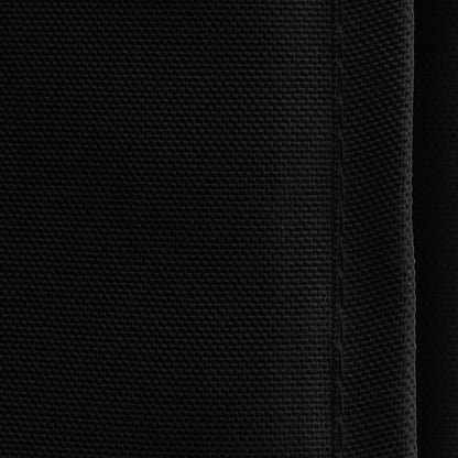 Lann's Linens 90" Round Premium Tablecloth - Black Polyester Fabric for Wedding/Banquet