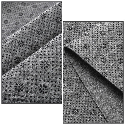 Yarlung 2 Pack 79"x59" Tufting Cloth and 79"x40" Final Backing for Rug Tufting, Large Yellow Marked Lines Monks Cloth with Non Slip Backing for Tufting Gun, Cut Pile, Tufting Supplies