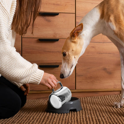 Ashmacdo 2.5 Cup Dog Food Scoop Stainless Steel Dog Food Measuring Cups Pet Food Scoop with Precision Scale Measurements for Dogs,Cats or Bird Foods, Injection Molded and Dishwasher Safe (2.5 CUP)