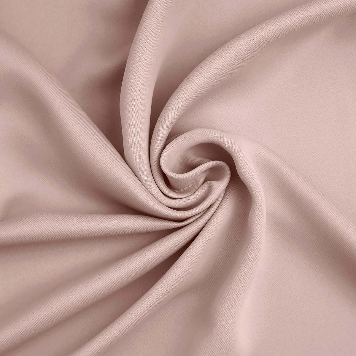 Sun Zero Soho Blackout Energy Efficient Grommet Curtain Single Panel, 54" x 63", Blush Pink