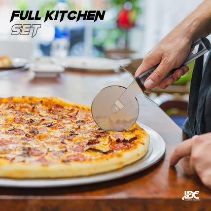 LDC Lux Decor 23 Pieces Kitchen Utensils Set, Non-Stick and Heat Resistant Cooking Tools and Gadgets