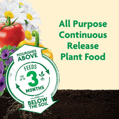 Miracle-Gro Shake 'N Feed All Purpose Plant Food - Feeds Indoor & Outdoor Plants for 3 Months | 4.5 lbs (Pack of 6)
