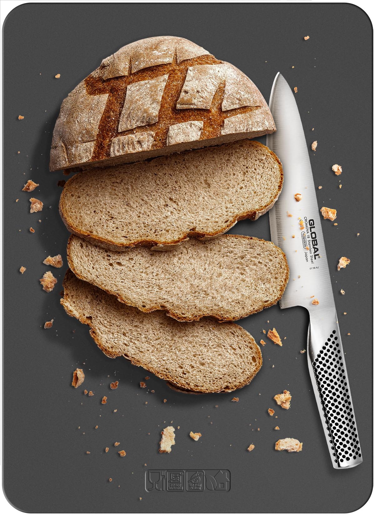 Extra Large TPU Cutting Board for Kitchen 17.3" x 12.6" Professional Flexible Extra Thick 0.14'' Knife Friendly Scratch Resistant Dishwasher Safe Juice Groove BPA Free