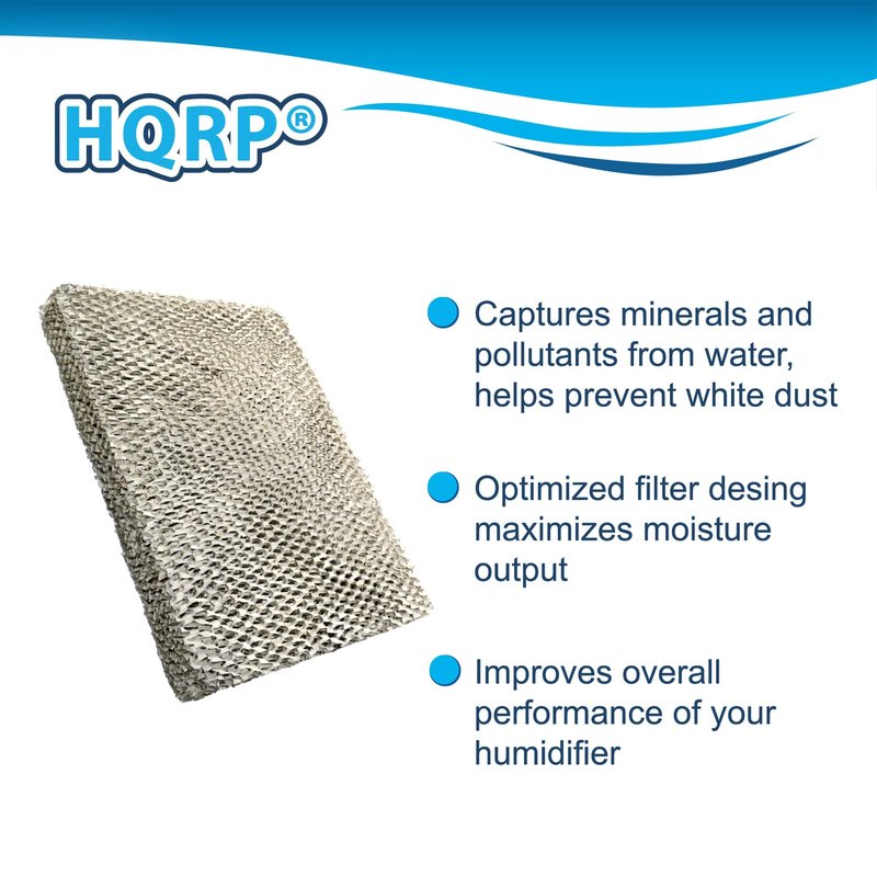 HQRP 2-Pack Water Filter Compatible with Totaline P110-3545; P110-LBP2217, P110-LBP2317, P110-LBP2417, P110-LFP1218, P110-LFP1318 Humidifiers
