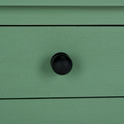 SAFAVIEH Home Collection – Haven Sage Green Accent Table with Drawer & Shelf, Scalloped Apron Detail, Traditional Side Nightstand (ACC5724D)