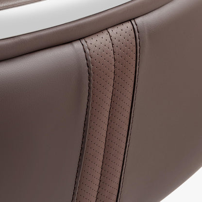 EUREKA ERGONOMIC Royal II Executive Office Chair High Back, Big and Tall with Extra Wide Seat, Silicone Leather Desk Chair Computer Chair, Modern Office Chair Home Office Desk Chairs-Brown