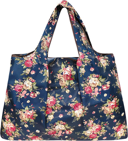 Wrapables Durable Large Nylon Reusable Shopping Bag for Eco-Friendly Shopping