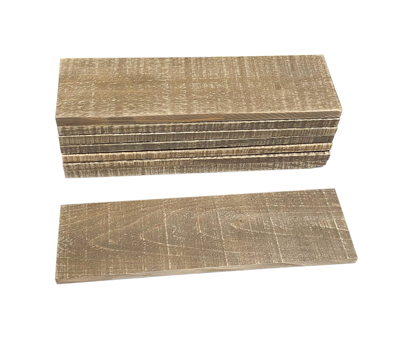 8 Pack 12 Inch Rustic Reclaimed Wood Bundle Weathered Sign Farmhouse Plank | Wall Panels for DIY