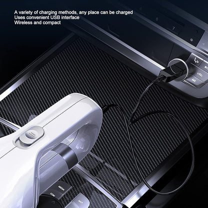 Cordless Vacuum Cleaner, Powerful 12000pa Suction Stick Vacuum with Long Nozzle Brush and Extended Hose, Lightweight