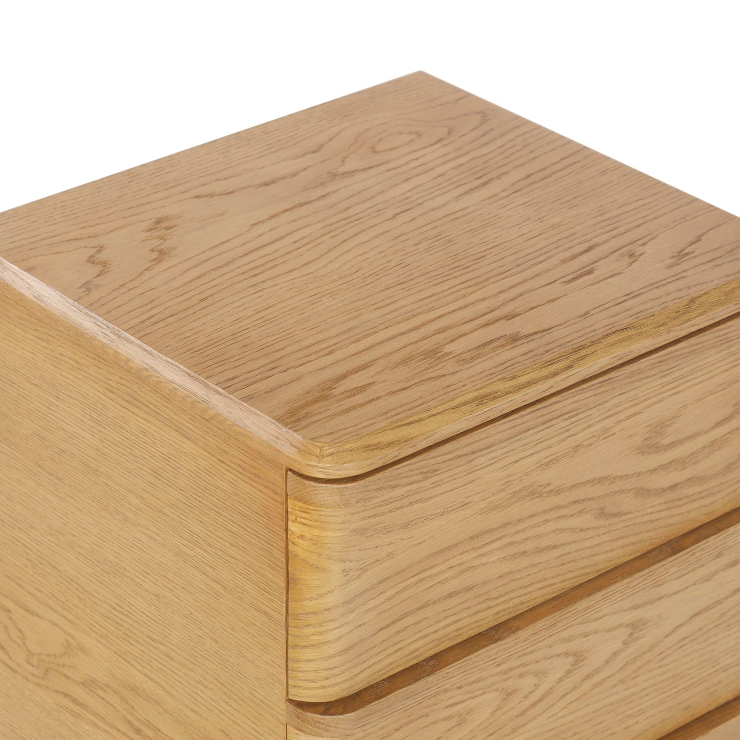 SAFAVIEH Couture Collection – Guillermo Natural 3 Drawer Wood Nightstand, Fully Assembled Modern Bedroom Storage Accent (SFV4270A)