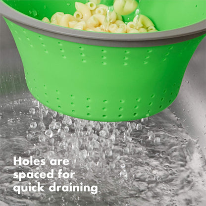 OXO Collapsible Colander, 3.5 quart, Green