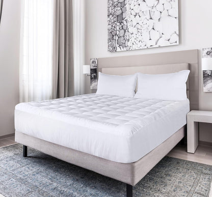 Utopia Bedding California King Mattress Pad - Fitted Premium Protector Cover Deep Pocket up to 16 Inches (72x84, White)