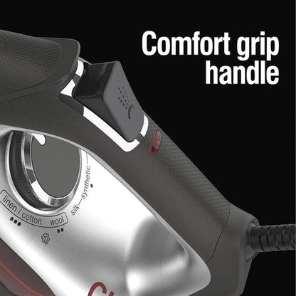 CHI Steam 2-in-1 Steam Iron | Vertical Garment Steamer with Targeted SteamShot - 1200 Watts, Titanium Soleplate