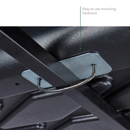 SportRack Vista XL Rear Opening Cargo Box,Black