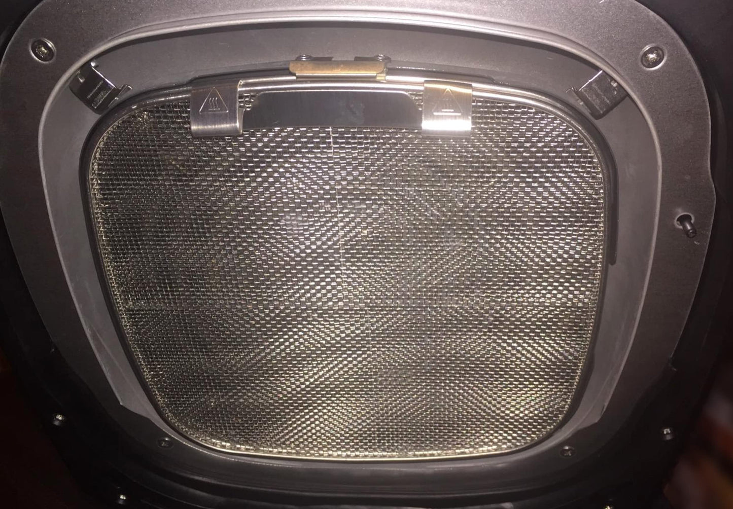 Replacement Splatter Shield for Ninja Foodi AG301,Accessories for Foodi 5-in-1 Indoor Grill,Stainless Steel Fine Mesh Splatter Screen for Ninja AG300, AG300C,AG301C, AG302, AG400