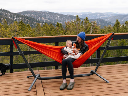 Kammok: Swiftlet Portable Hammock Stand | Lightweight, 15lbs, Easy, Fast Setup, Chair Mode. (Carry Bag with Straps. Made for Home-to-Travel, Camping, Park, Backyard), *Hammock Sold Separately*