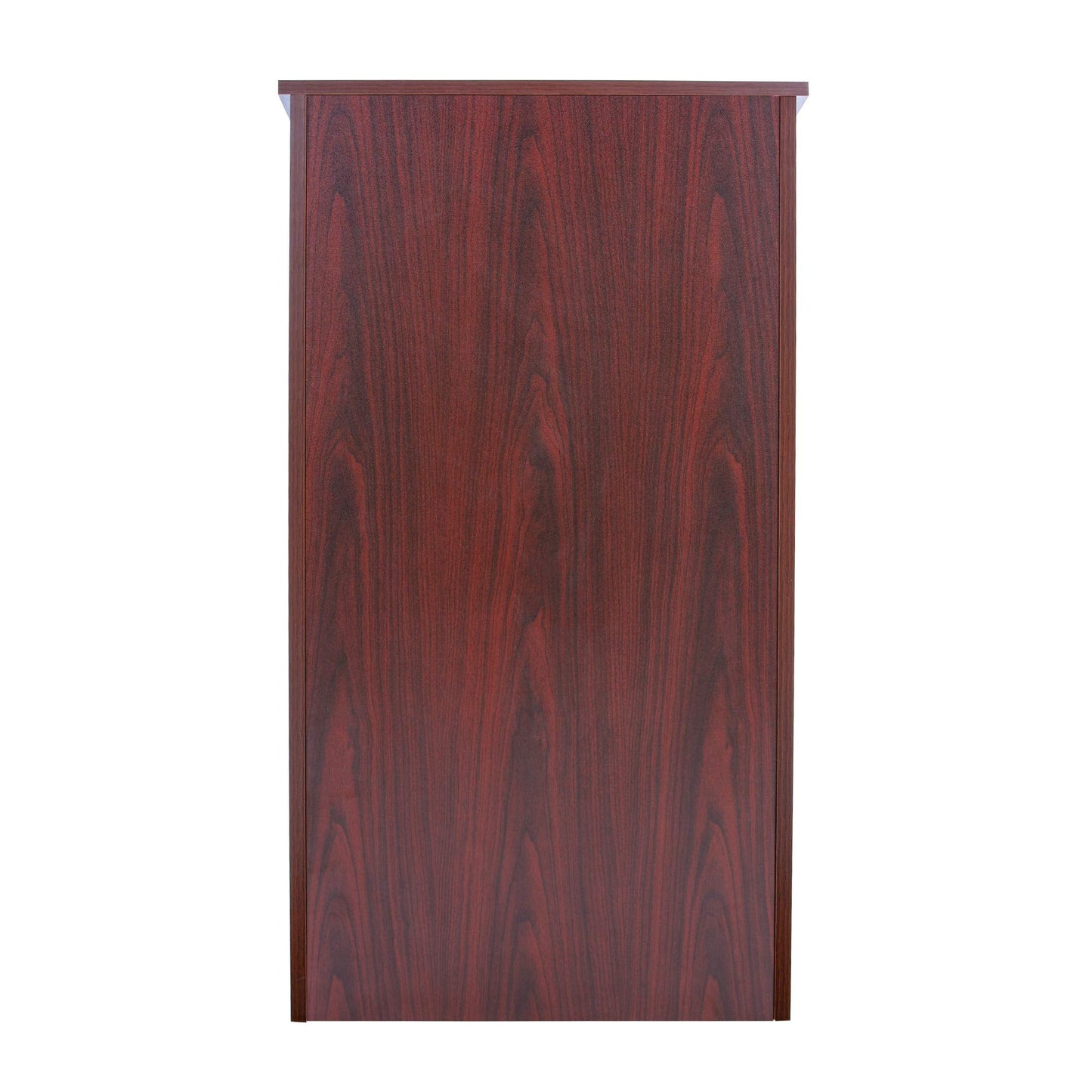 OEF Furnishings CoreEssential Series Commercial-Grade Floor-Standing Lectern (Mahogany)