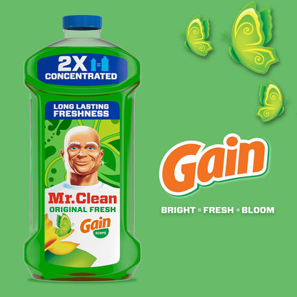 Mr. Clean All-Purpose Cleaner - Multi-Surface Floor Cleaner for Home & Kitchen | 41oz