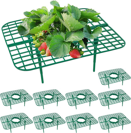10 Pack GOONMILL Strawberry Plant Support, Strawberry Planting Stand, Keeping Strawberry Plants Clean, Strawberry