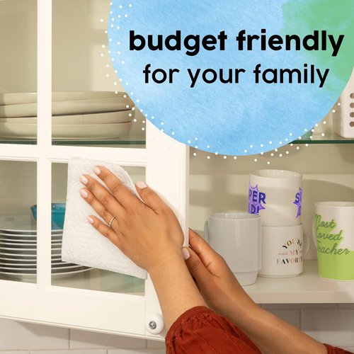 Bounty Essentials Select-A-Size Paper Towels - White, 2 Triple Rolls (Equivalent to 6 Regular Rolls)