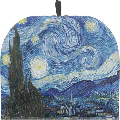 Large Double Insulated Teapot Cozy Kettle Cover | Night Starry Print | Keep Warm Breakfast Warmer for Kitchen Table,