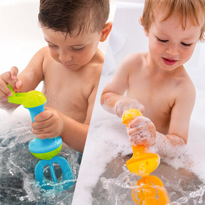 HABA Kids Bubble Bath Whisk 2 Pack - Bath Toys for Sensory Play, Motor Skill Development, Water Play and Bath Time Fun