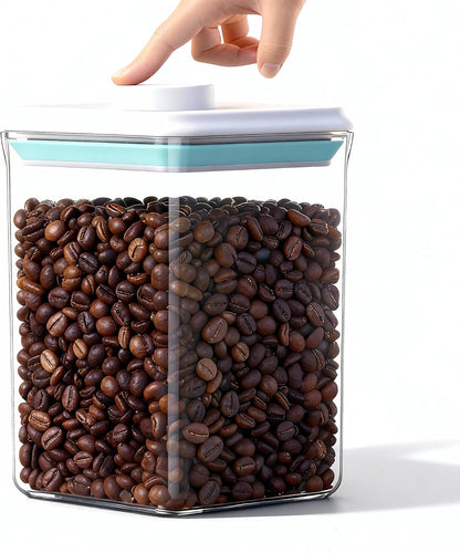 900ml 0.9qt) Airtight Food Storage Container Pop Containers With Lids, Bpa Free for Spaghetti Cereal Flour Rice Kitchen