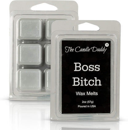 Boss Bitch Apple Maple Bourbon Scented Wax Melt Cubes, Maximum Scented, 2 Ounce Package
