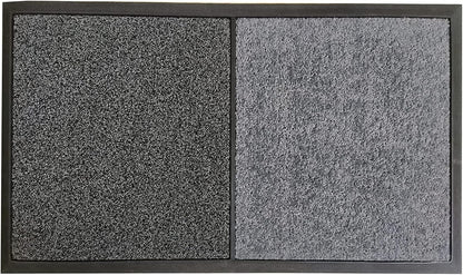 Outdoor Doormats, Shoe Disinfection Mat, Sanitizing Footbath Mat, Grey Wet Dry Rug for Outdoor Use