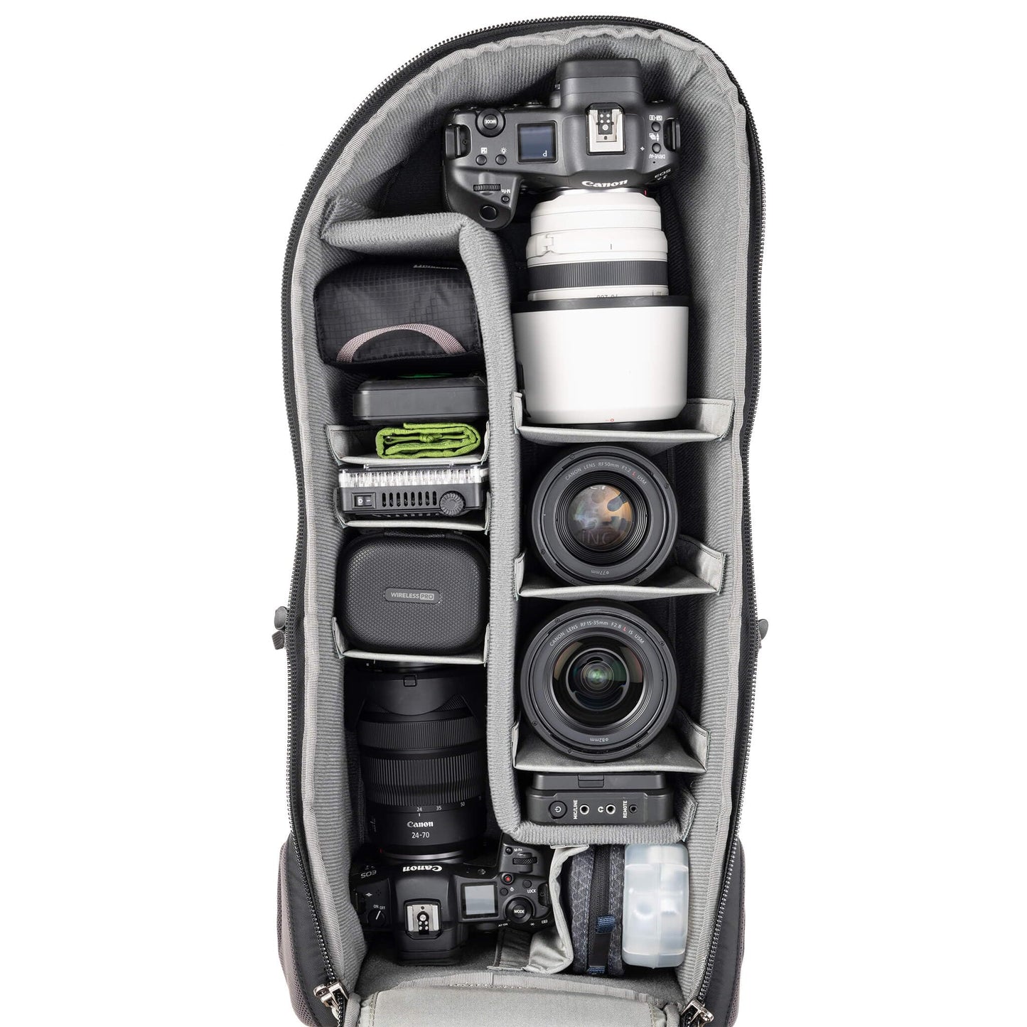 Think Tank BackLight Long Lens Backpack for Cameras with Super Telephoto Lenses - Slate Black