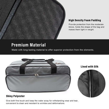 Astromania Transport Bag for 1.25" Eyepiece and 2" Eyepiece - Bundle with - 9x50 Angled Finder Scope, Black