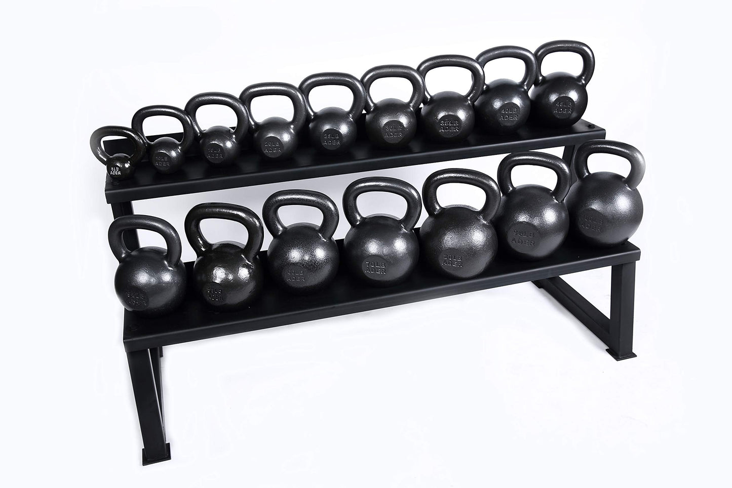 Ader Sporting Goods Kettlebell Rack 2-Tier 56"