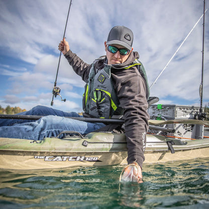 Onyx Air Span Angler Life Jacket, Green, XL/2XL