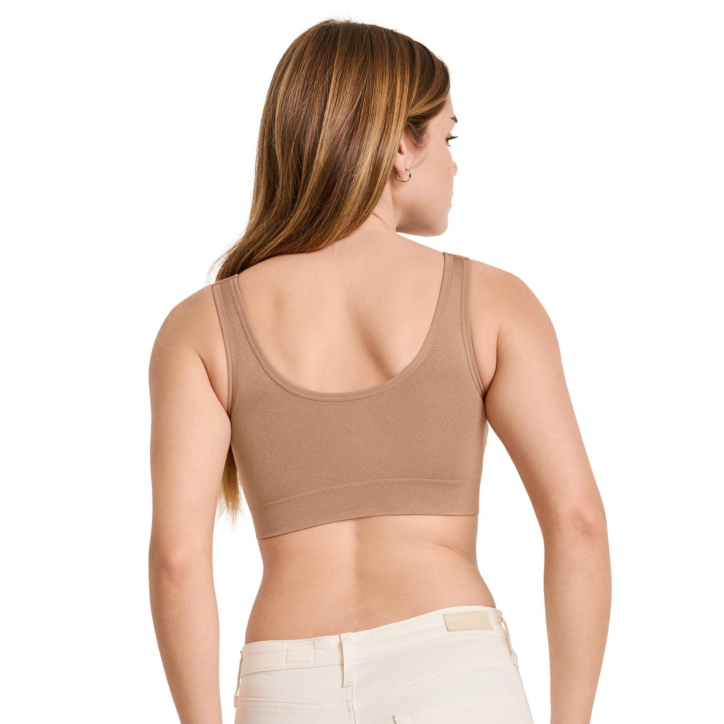 Jockey Women's Bra Seamfree Back Smoothing Bralette