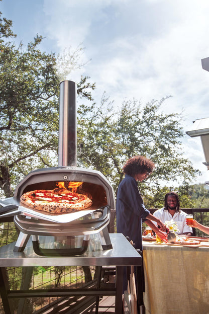 Ooni Karu 2 Essentials Pizza Oven Bundle - Includes 12" Perforated Pizza Peel and Cover