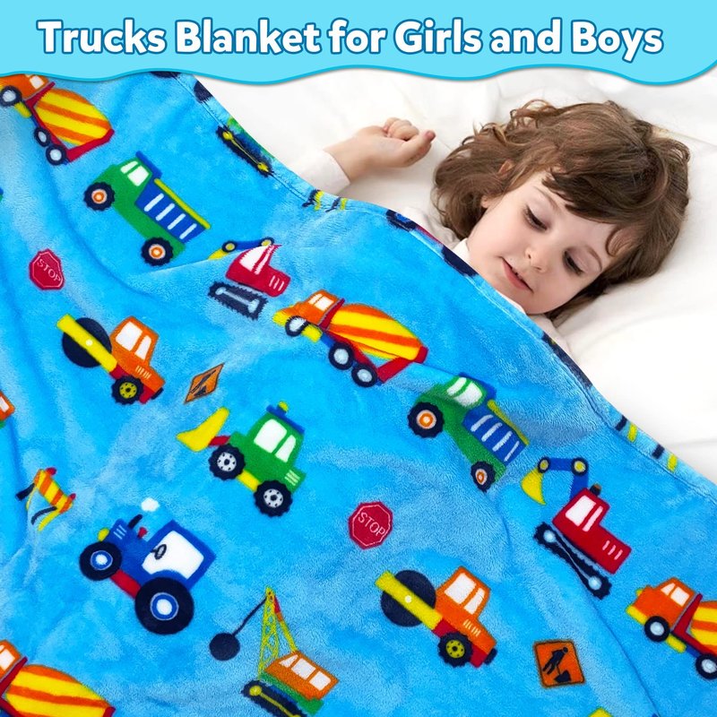 mermaker Rainbow Blanket for Girls and Boys, 380 GSM Pink Rainbow Blankets for Kids, Cartoon Cute Rainbow Toddler Blankets for Baby, Soft Fleece Baby Blanket for Crib and Stroller (30x40 inches)