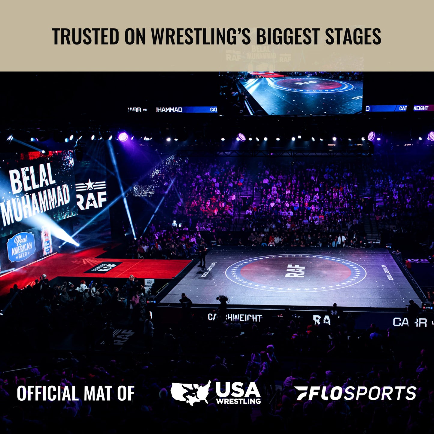 Dollamur 5'x10'x1.25" Wrestling Mat, Workout, Exercise, Yoga