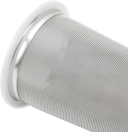 Fdit Cold Brew Coffee Filter, Stainless Steel Coffee Infuser, Fine Mesh Iced Coffee Maker (8 * 15cm)