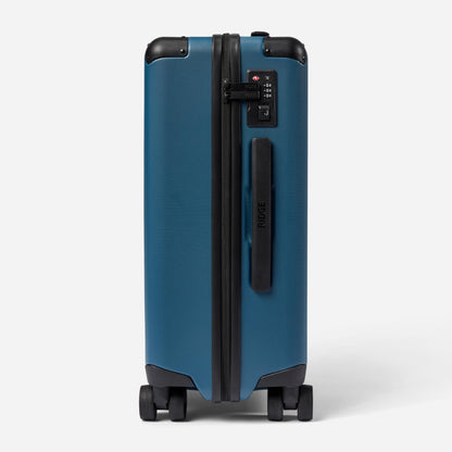The Ridge Premium Hard Shell Carry On Luggage - TSA Approved Lock - 360° Spinner Wheels for Travel - Alpine Navy