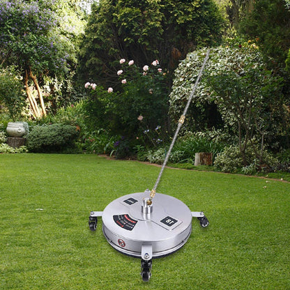 Pressure Washer Surface Cleaner Surface Cleaner Attachment 18inch Driveway Cleaning Equipment for Cleaning Outdoors Pathway Patio Sidewalks