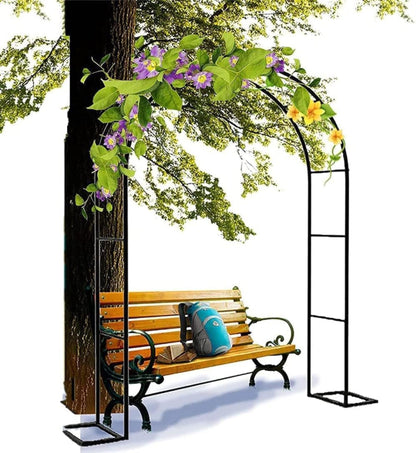 Metal Garden Wedding Arch Wide Plants Stand Ues for Outdoor Garden Arbor Climbing Plants Wedding Arches Ceremony,Green,W3M*H2.2M .2 (White W1.2M*H2.2M)