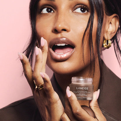 LANEIGE Lip Sleeping Mask: Nourish, Hydrate, Vitamin C, Murumuru & Shea Butter, Antioxidants, Flaky, Dry Lips