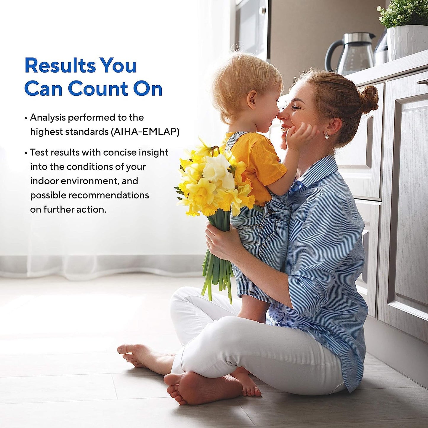 3 ROOM KIT | Test Your Air! Professional Quality Mold Test Kit for Home - All Fees Included - 1, 2 & 3-Room Test Kits & Refills - Reusable BioVac™ Air Sampler - Full Mold Type & Quantity Analysis