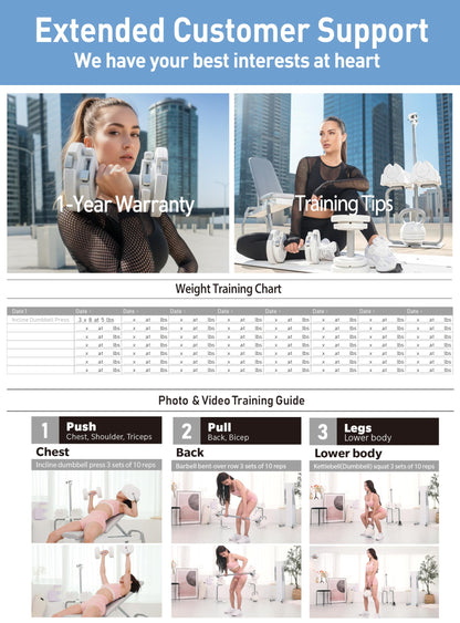 BYZOOM FITNESS Pure Series Adjustable Dumbbell 27.5LB Pair Set of 2 - 10-in-1 Adjustable Weights with Precision Micro Plates, for Strength Training & Fitness Workouts at Home Gym, Garage Gym, Small Apartments, White