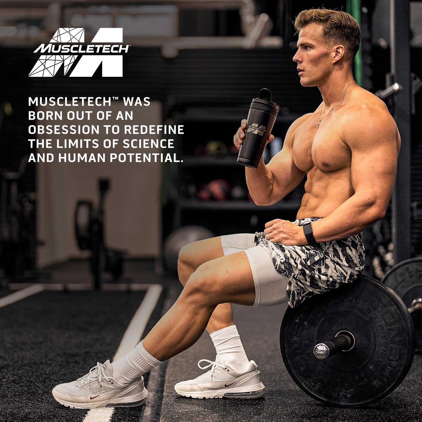 MuscleTech Testosterone Booster for Men, AlphaTest - T-Boost Mens Supplement with Tribulus Terrestris & Boron - Daily Male Gym Workout Supplements for Muscle Growth, Stamina & Energy - 240 Pills